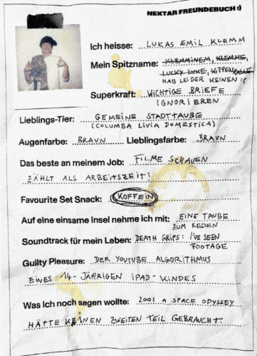 Lukas Emil Klemm Steckbrief