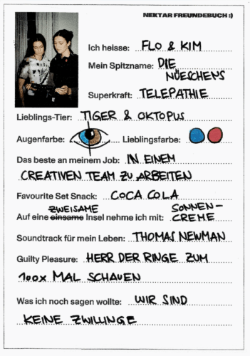 Nuesch Sisters Steckbrief Nektar